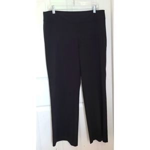 Black Classic Work Stretch Pants 12